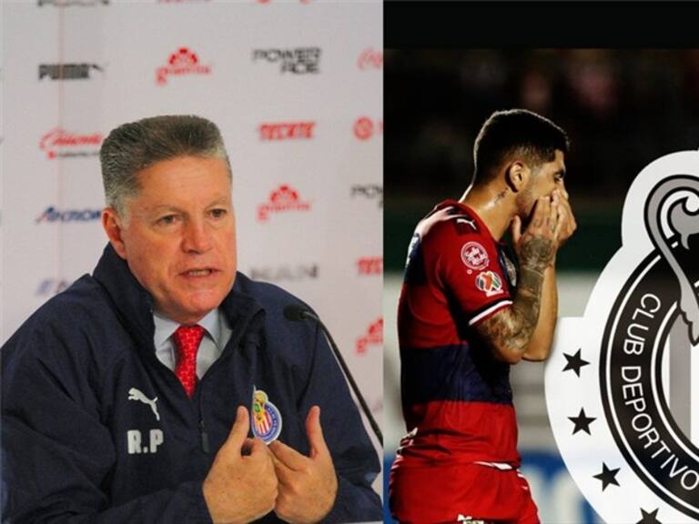 Ricardo Peláez y Víctor Guzmán Chivas. Foto: Getty Images / W Deportes