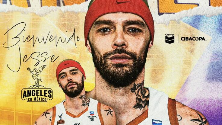 Jesse de Jesse & Joy hace a un lado la artisteada y debuta como basquetbolista en los Ángeles CDMX