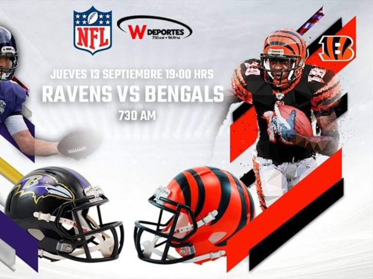 Bengals vs Baltimore. Foto: W Deportes