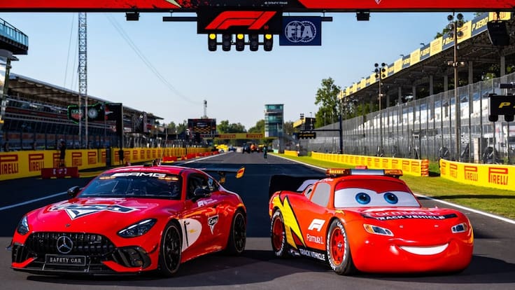 Rayo McQueen llega a la Fórmula 1: La increíble colaboración de Disney y F1 para el GP de Monza 2026