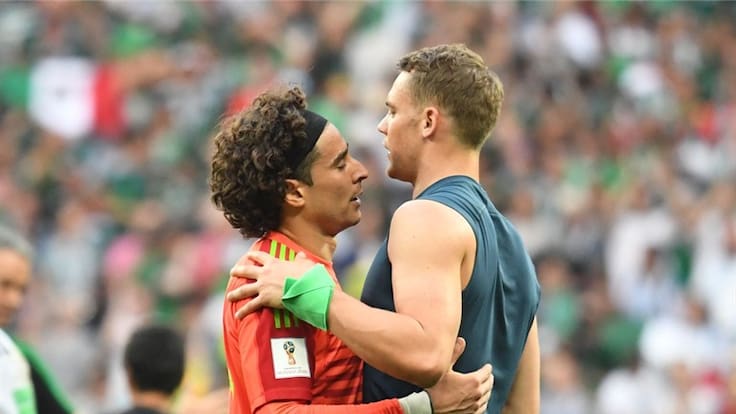 La confesión de Neuer a Ochoa sobre México en el Mundial de Rusia 2018