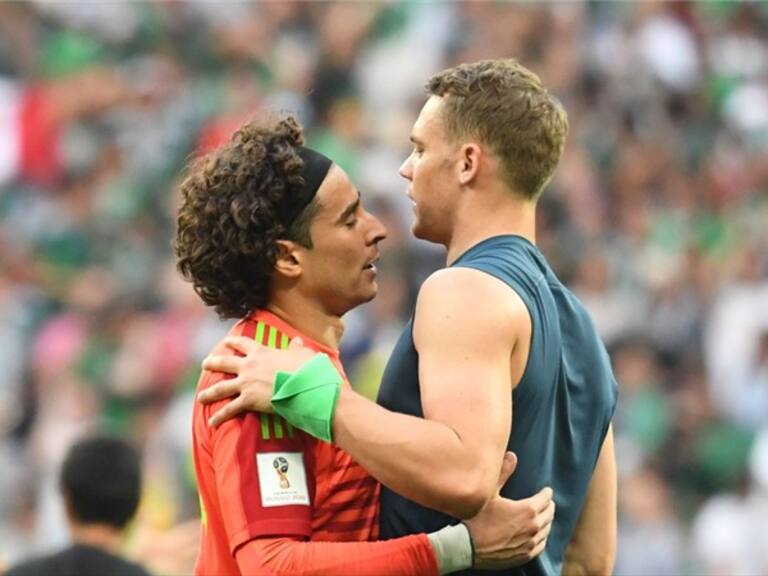 Memo Ochoa y Manuel Neuer. Foto: Getty Images