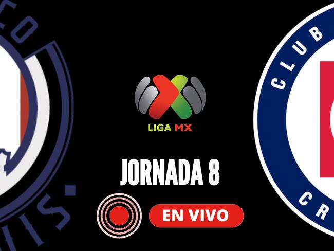 San Luis vs Cruz Azul EN VIVO, a qué hora y dónde ver juego hoy, Liga MX jornada 8