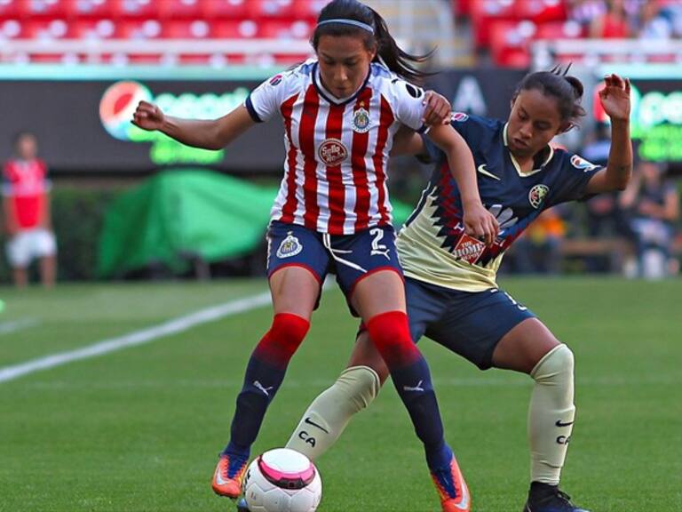 América vs Chivas Femenil. Foto: Twitter