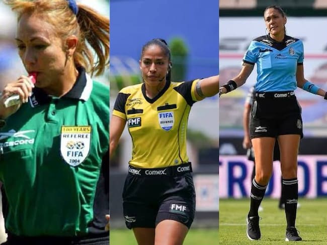 Las cuatro mujeres que han pitado juegos de la Liga MX