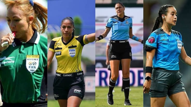 Las cuatro mujeres que han pitado juegos de la Liga MX