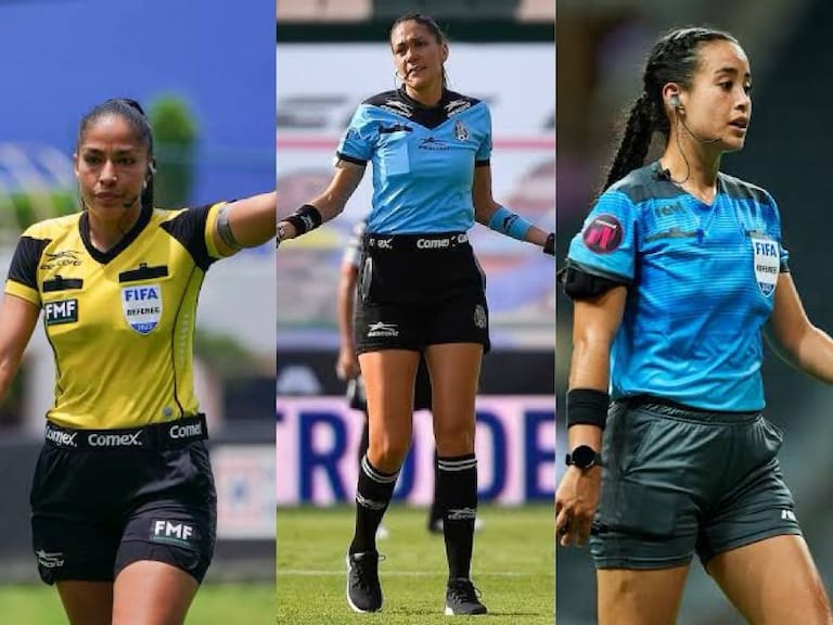 Las cuatro mujeres que han pitado juegos de la Liga MX