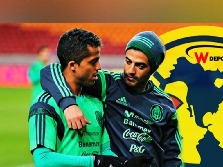 Carlos Vela y Gio Dos Santos. Foto: W Deportes