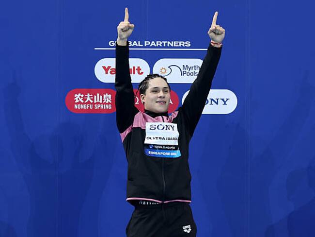 Osmar Olvera es reconocido como el mejor clavadista del Mundial Singapur 2025