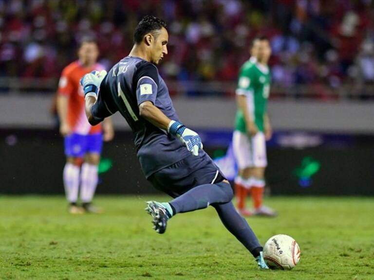 Keylor Navas en un juego con Costa Rica. Foto: Getty Images