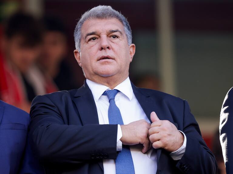 Joan Laporta critica arbitraje favorecido al Real Madrid
