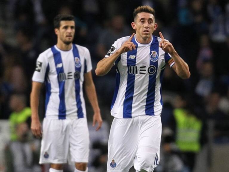 Hector Herrera festeja gol . Foto: Getty Images