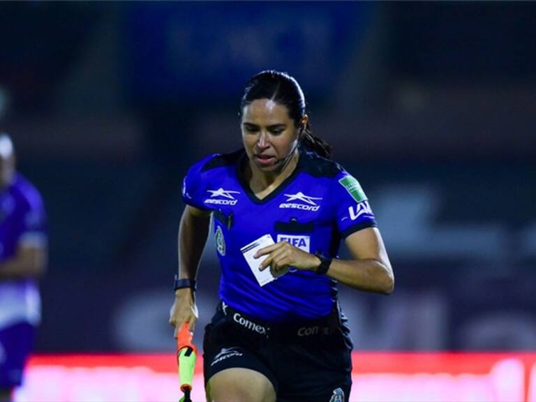 Karen Janett Díaz árbitro asistente. Foto: Getty Images