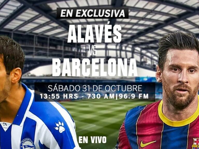 Alavés vs Barcelona . Foto: Wdeportes