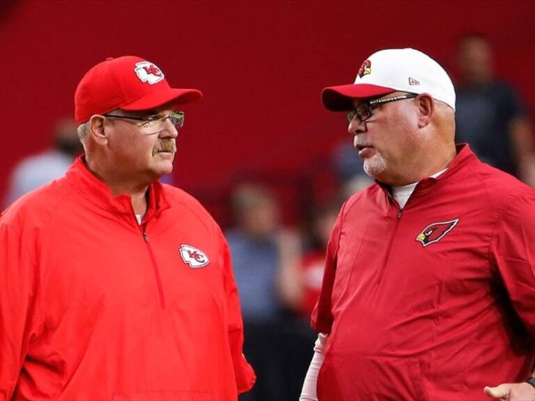 Andy Reid y Bruce Arians. Foto: Getty Images