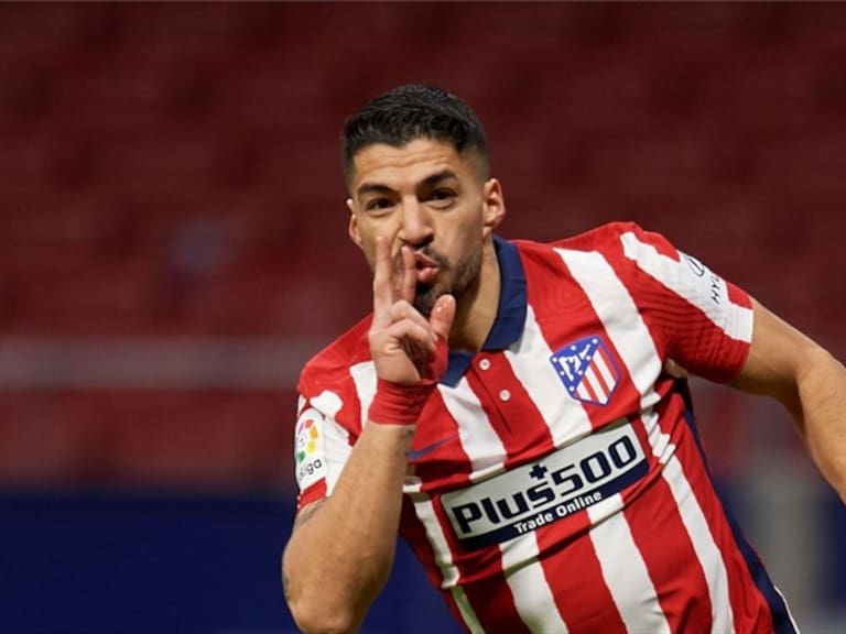 Luis Suárez Atlético Madrid. Foto: Getty Images