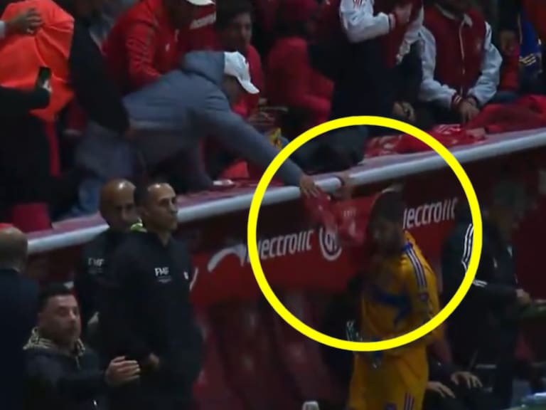 André-Pierre Gignac sufre agresión de un aficionado en la Final Toluca vs Tigres