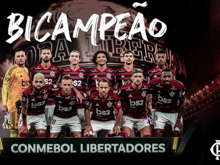 Flamengo Campeón de la Libertadores. Foto: Twitter @Flamengo