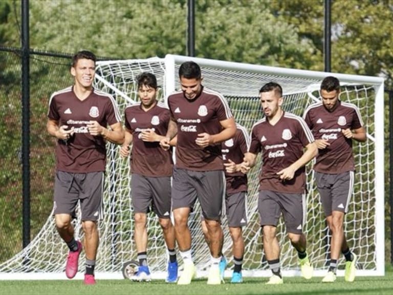 Concentración Selección Mexicana. Foto: Twitter @miseleccionmx
