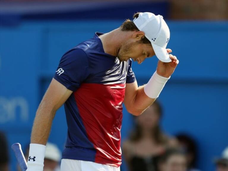 Andy Murray se lamenta. Foto: Getty images