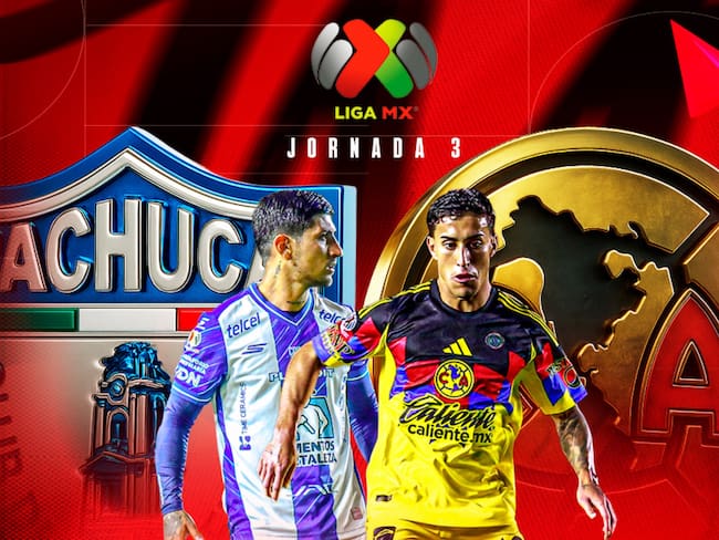 Pachuca vs América: EN VIVO, dónde, cuándo y a qué hora ver el juego de la Jornada 3 del Clausura 2026 Liga MX