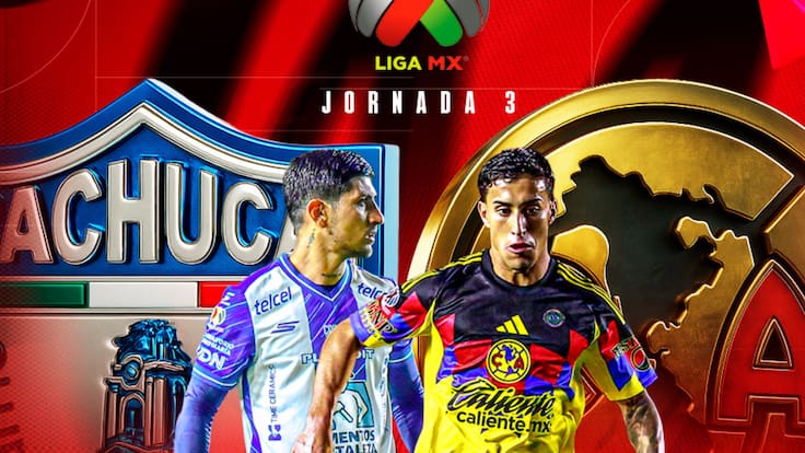 Pachuca vs América: EN VIVO, dónde, cuándo y a qué hora ver el juego de la Jornada 3 del Clausura 2026 Liga MX