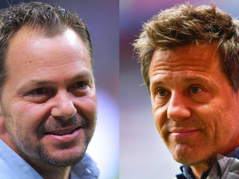 Santiago Baños protagoniza polémico gesto al saludar al ‘Tato’ Noriega tras la Final Femenil