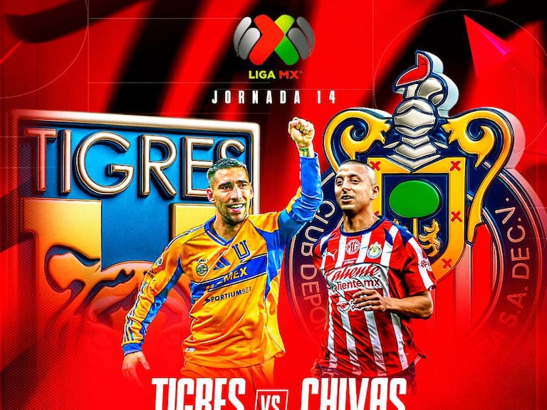 Tigres vs Chivas Clausura 2026 Liga Mx