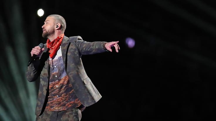 El show de Justin Timberlake en el Super Bowl se llevó los memes