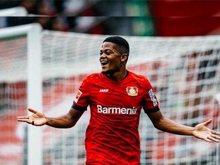 Leon Bailey Bayer Leverkusen. Foto: Getty Images