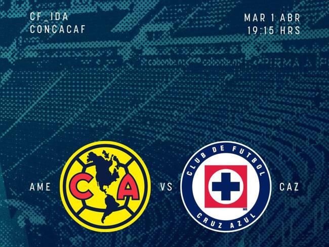 América vs Cruz Azul: EN VIVO, dónde, cuándo y a qué hora ver la Ida de los Cuartos de Final de la Concachampions