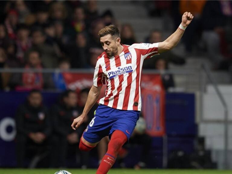 Héctor Herrera con Atlético de Madrid. Foto: Getty Images