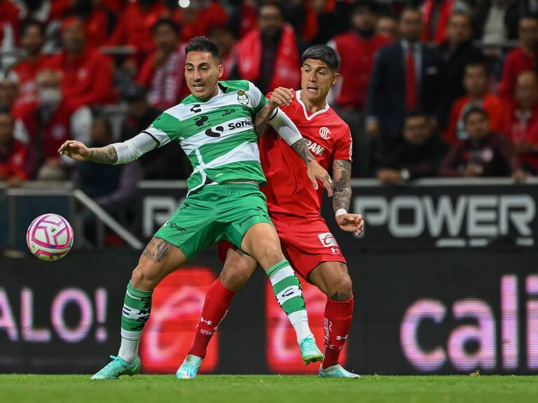 Santos vs Toluca por el pase a la semifinal de la Liga MX