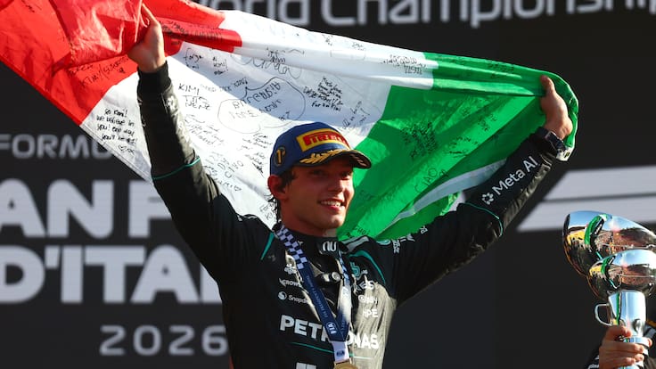 ¡Volvió a ganar un italiano en casa después de 60 años! Kimi Antonelli conquista el Gran Premio de Italia