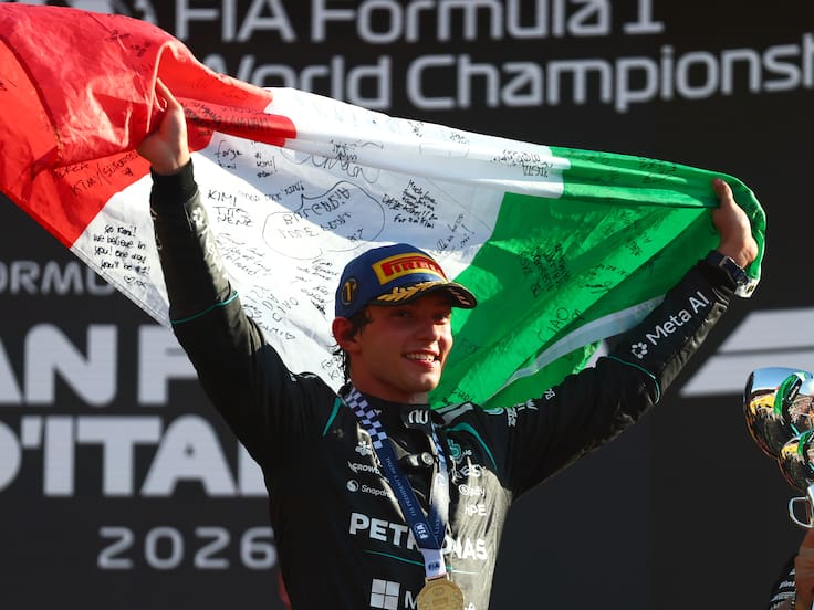 ¡Volvió a ganar un italiano en casa después de 60 años! Kimi Antonelli conquista el Gran Premio de Italia