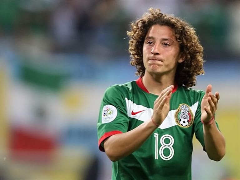 Andrés Guardado en un Partido mundialista con la Selección Mexicana. Foto: Getty Images