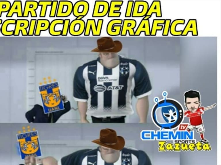 Meme Clásico Regio. Foto: Tv Chemin Sports