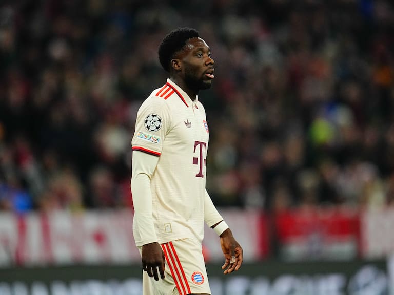 Alphonso Davies con el Bayern de Múnich