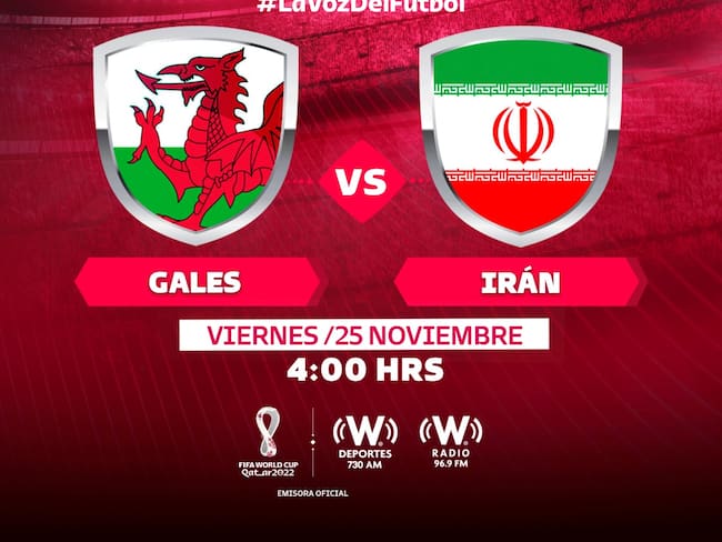 Gales vs Irán, EN VIVO, DÓNDE Y A QUÉ HORA VER, FASE DE GRUPOS DE LA COPA DEL MUNDO QATAR 2022