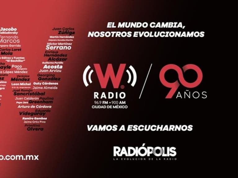 W Radio 90 años. Foto: