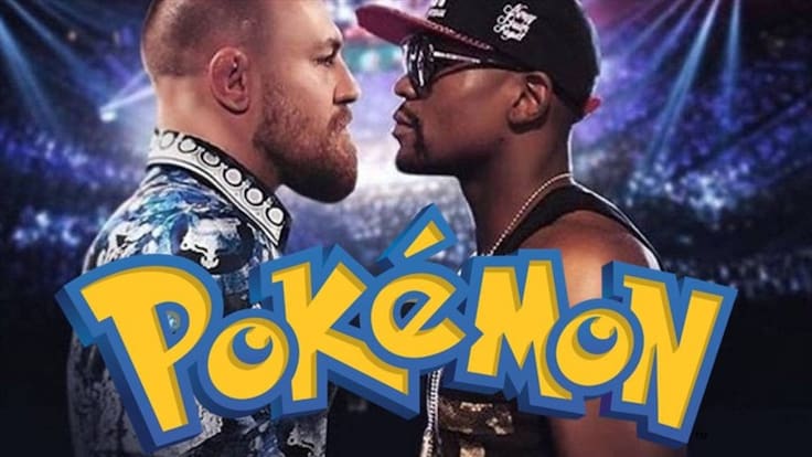 McGregor y Mayweather pelean en modo Pokemon