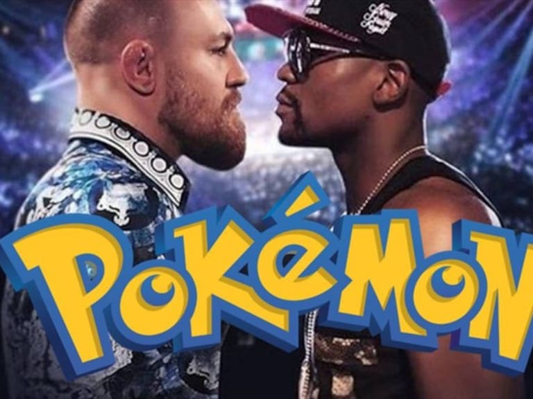 Conor McGregor y Floyd Mayweather ya pelearon en modo Pokémon Go. Foto: Especial