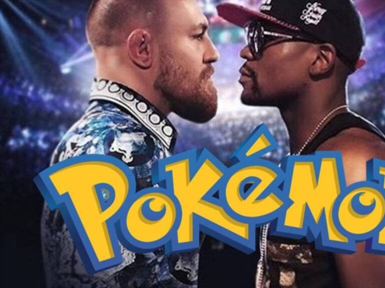 Conor McGregor y Floyd Mayweather ya pelearon en modo Pokémon Go. Foto: Especial