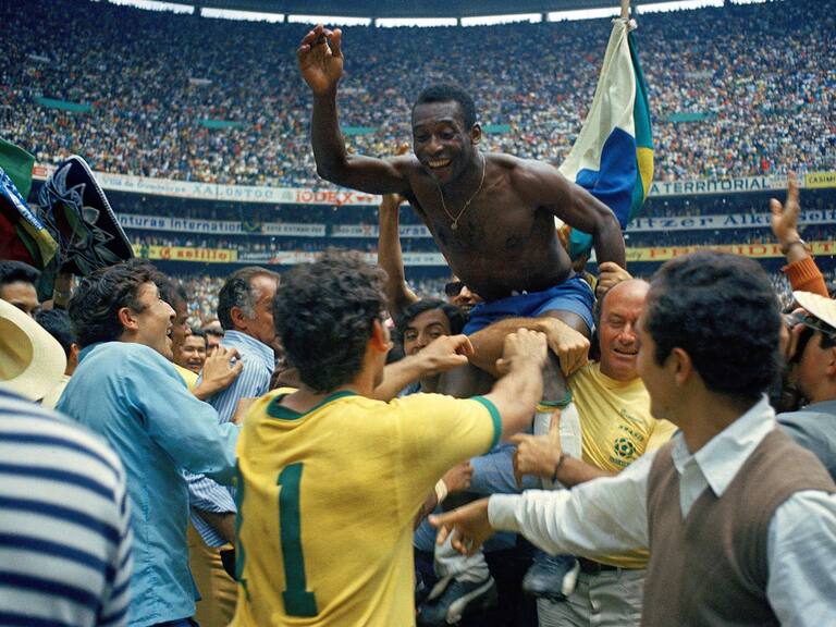 Pelé se hizo leyenda en México 1970