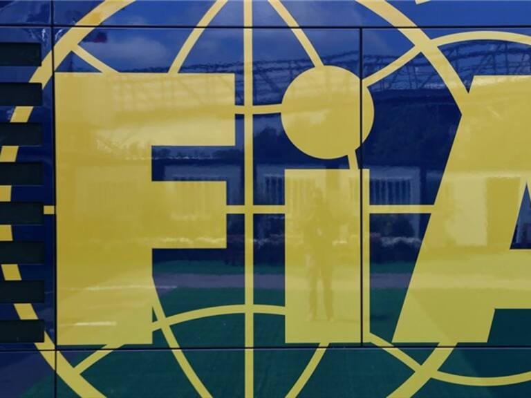 Escudo de la Federación Internacional del Automovilismo (FIA). Foto: Getty Images