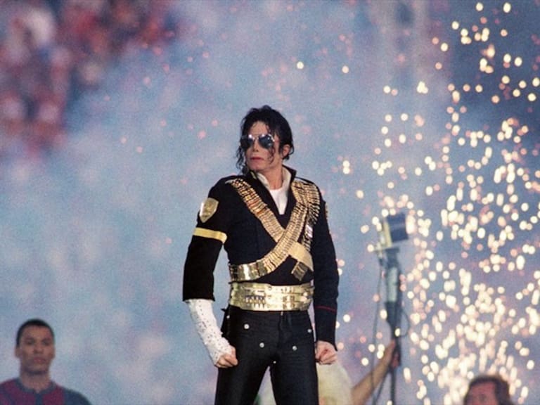 Michael Jackson en el Super Bowl. Foto: Getty Images