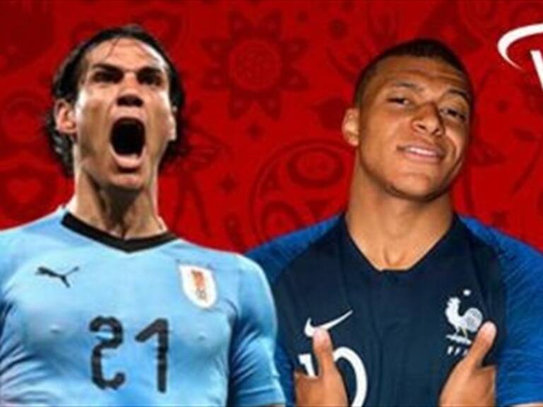 Uruguay VS Francia. Foto: