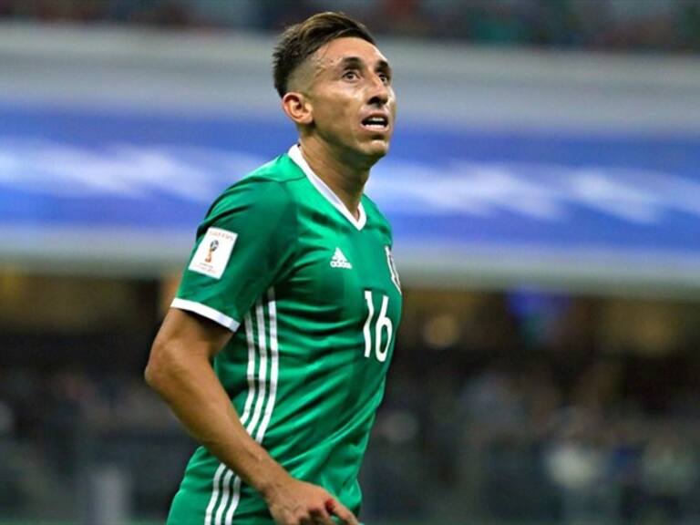 Hector Herrera en partido con México . Foto: Twitter