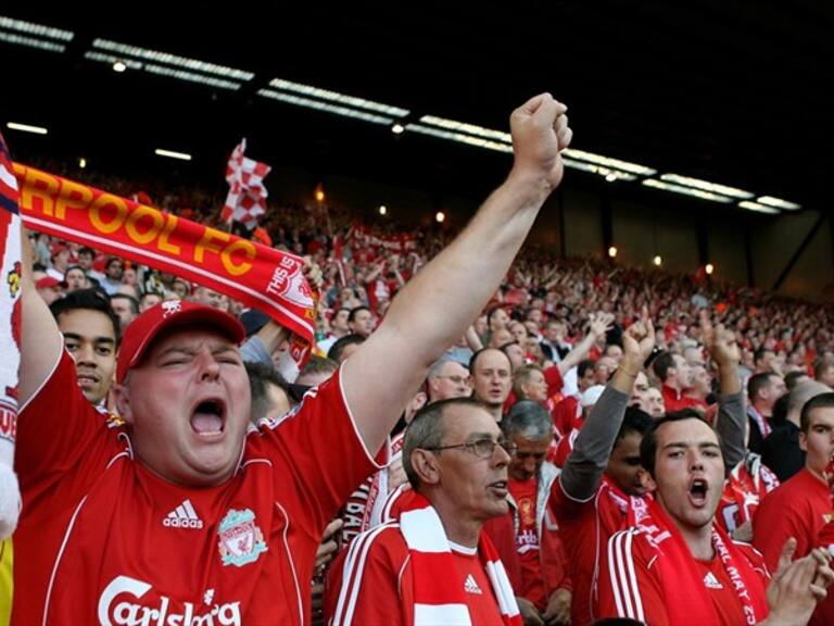 Aficionados Liverpool Premier League. Foto: Getty Images