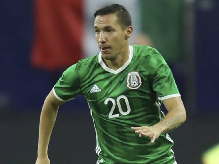 Jesús Dueñas en el encuentro frente a Jamaica. Foto: Getty Images